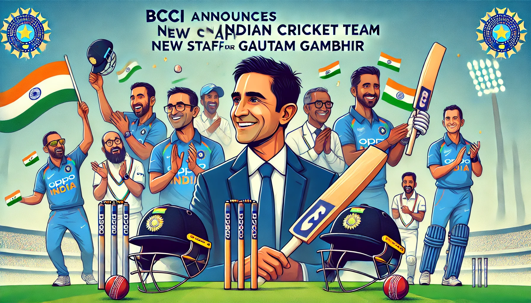 Indian Cricket team new coaching staff