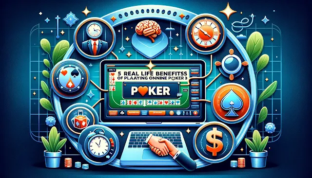 benefits of playing online poker