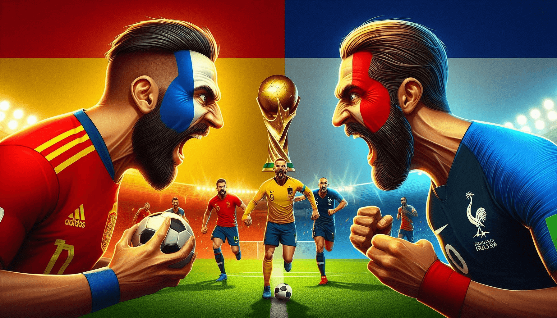 Spain vs France Semi Final