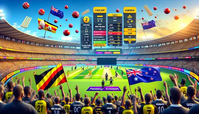 fantasy tips for New Zealand vs Uganda