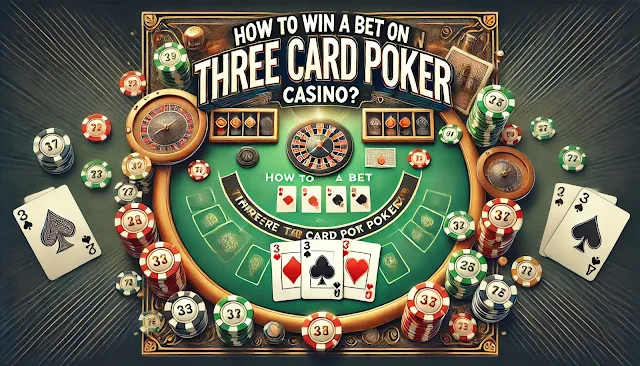 Three Card Poker winning tips