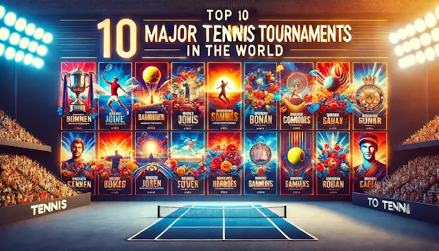 major tennis tournaments in the world