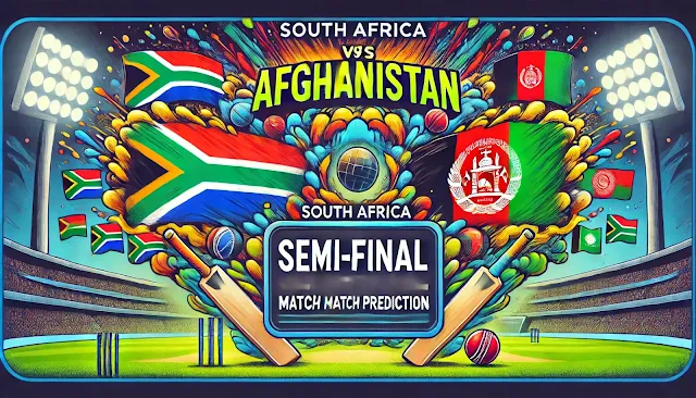 South Africa vs Afghanistan semi-final match prediction