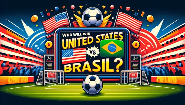 football match United States vs brazil