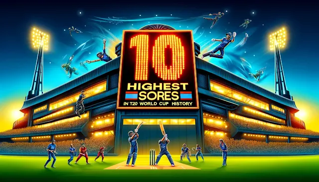 highest scores in T20 World Cup history