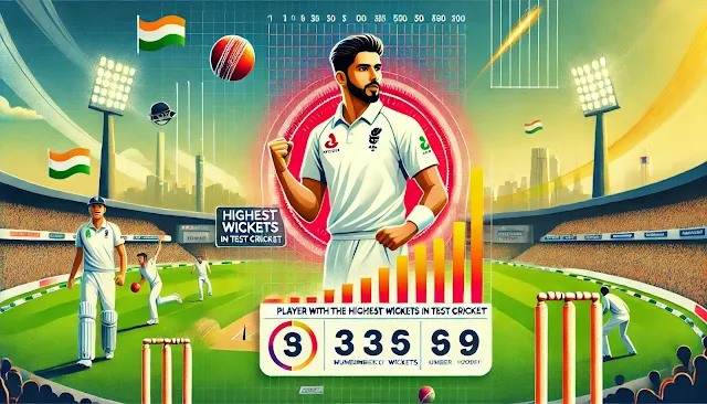 Highest Wickets by a Player in Test Cricket