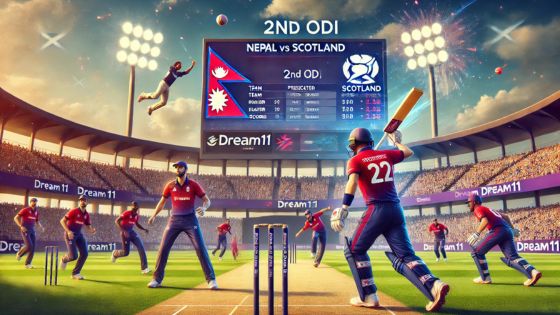 Nepal vs Scotland 2nd ODI Dream11 Prediction