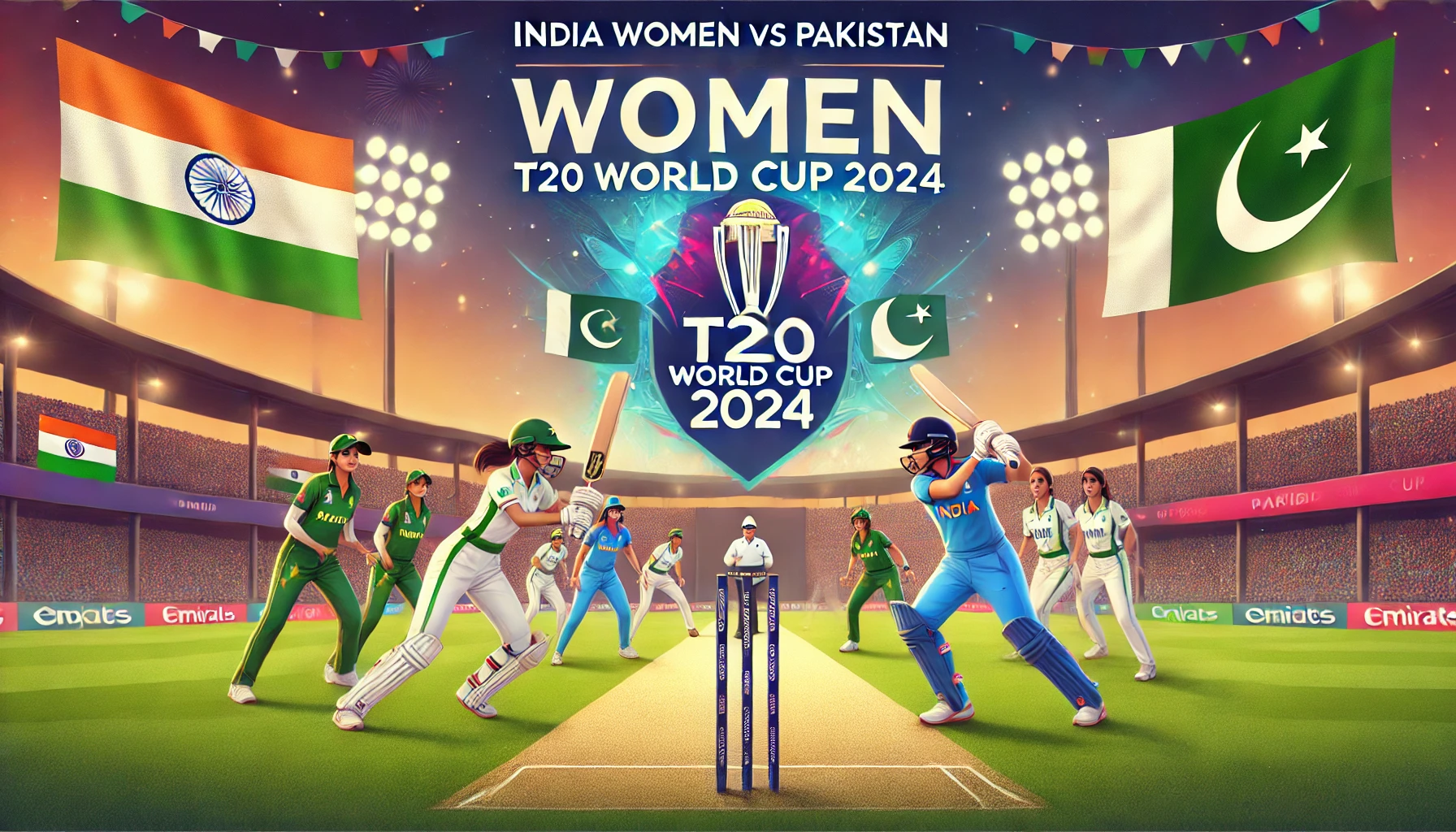 India Women vs Pakistan Women T20 World Cup 2024