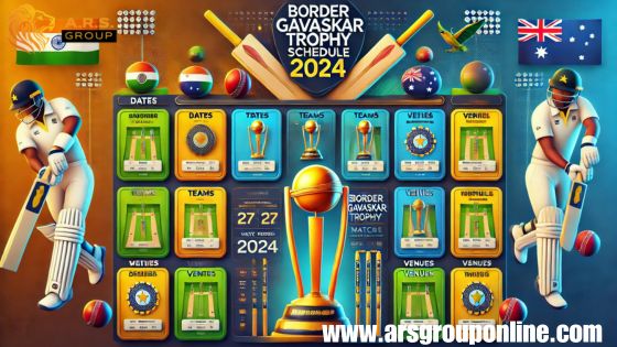 Border Gavaskar Trophy Schedule